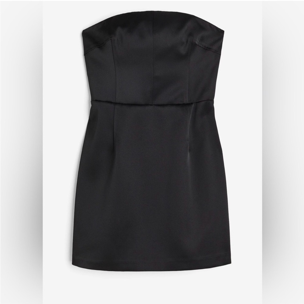 H&M Bandeau Mini Dress size Large